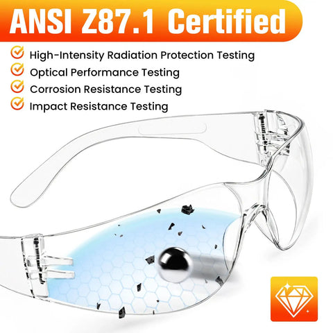 Big 30 Pack Anti Fog Safety Glasses With Clear Protective Lenses Offering Scratch And Impact Resistance Plus A Smooth Unisex Frame Ideal For Job Sites Or Weekend Chores And Real Bang For Your Buck