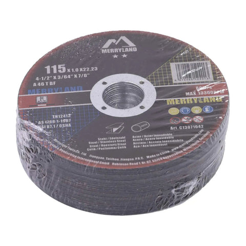 Pack of Ultra Thin 4.5 Inch Cut Off Wheel For Angle Grinder, Heavy Duty Metal Cutting Disc 0.045 Thick, 7/8 Inch Arbor, Reinforced Safe Cut