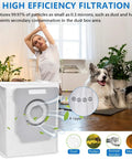 18 Pack Vacuum Bags For Roomba Series Fit I7 I7 Plus I3 I3 Plus I4 I4 Plus I6 I6 Plus I8 I8 Plus I1 I1 Plus J7 J7 Plus S9 S9 Plus With Automatic Dirt Disposal Compatibility And Upgraded Sealing For Cleaner Longer Lasting Vacuum Performance, featuring high efficiency filtration with woman and dog in living room