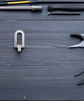 10 Piece Aluminum Dent Puller Tool Kit For Auto Body Repair With Lightweight Welding Ring Set Durable Sheet Metal Pullers That Help Beat Dents Out And Get Your Ride Lookin Fresh, aluminum dent puller ring on dark wood