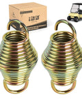 Heavy Duty Golf Cart Brake Return Spring Fits Club Car DS OEM Replacement 1013531 two pack heavy duty steel springs.