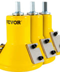 DIY Tenon Cutter Kit For Log Furniture Making With 1 Inch, 1.5 Inch And 2 Inch Blades, Dual Straight Blades, Yellow Steel Build