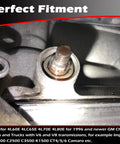Transmission Shifter Seal Removal And Installation Tools Kit with Seal for 4L60E 4L80E 4L70E and 4LC65E close-up view.