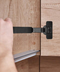 Soft Close Cabinet Door Hinge With Silent Damper For Quiet Cupboard And Kitchen Cabinet Doors Replacement Hardware Go To Fit Durable Noiseless Closing Great For Home Renovations installed on wooden cabinet