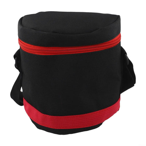 Black and red Rugged Heavy Duty Telescope Equipment Storage Bag With Protective Padding And Oxford Cloth Durable Travel Case