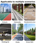Collage showing multiple scenarios for Stainless Steel Outdoor Manhole Cover With Lock For Driveway And Garden Anti Theft Septic Lid