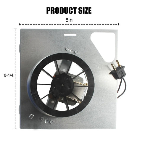 Upgrade 8 Inch By 8.25 Inch Bathroom Exhaust Fan Motor For Nutone 763 763N And Broan 679 E 2679F-A 679L Replacement S97015163