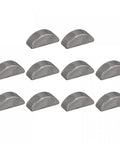 Woodruff Keys Set 25 Pieces Steel Carbon 45 Polished Finish Semicircular Key Bits 10Mm Long 3.7Mm Wide 3Mm Thick Ideal For Circular Shafts And Keyways Heavy Duty Pro Grade Machined For Precise Fit