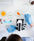 Scientist using microscope with Two Set Electromagnet Experiment Kit For Physics Teaching And Magnetism Labs In Primary School