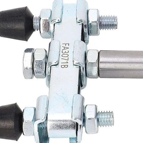 Heavy Duty Double Headed Toggle Clamp For Metalworking Woodworking Drilling Grinding And Welding Built Tough From Carbon Steel.