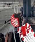 Tagout Cable Lockout Device with Multi Hole Design for Industrial Safety 1.8m Long 6mm PVC Cable on machinery
