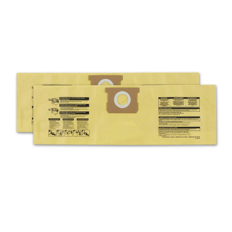 High Efficiency Heavy Duty Disposable Filter Bags For 4 Gallon Vacuum Tanks Compatible With All Around Plus And Floormaster Vacuums Model E87