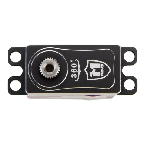Top view of 360 Degree RC Winch Servo, 8.5KG Coreless Torque For Axial SCX10 Capra UTB 1.9 And Traxxas 1/10 1/8 RC Cars