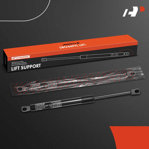 Heavy Duty 14 Inch 24 Pound Gas Lift Supports Smooth Operator Rock Solid Hold Zero Sag Dead Simple Swap For Tool Chests Storage Beds Bench Seats Boat Hatches And Rv Doors 2 Pc Set in packaging.
