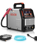 65A Plasma Cutter With Non Touch Pilot Arc 2T 4T Modes Adjustable Pilot Time Dual Voltage 110V 220V Digital Display Inverter IGBT Technology Easy Clean Cuts