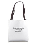 Fresh And Hella Chill Tote Bag For Kids Teens And College Graduates Great Birthday Present With Country Religious Motivational Vibes Easy Carry Shoulder Bag 16 Inches Wide featuring a white canvas body and brown straps.
