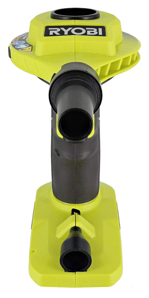 Front view of 18V One Plus High Volume Power Inflator And Deflator For Mattresses And Recreational Inflatables with top nozzle