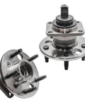 2pc Rear Hub Bearing Assemblies with ABS Sensor, 5-Bolt 5-Lug for Chevrolet Malibu Buick LeSabre Lucerne Cadillac