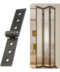 Set Of Four Folding Butt Hinges In Silver Stainless Steel For Cabinets And Doors Heavy Duty Small Strap Hinges DIY Friendly