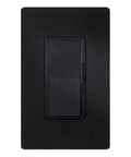 Electronic Low Voltage Dimmer For 300W Incandescent Or 120W Halogen, Single-Pole Or 3-Way, Paddle Switch With A Precise Slider, Midnight Finish, 120V