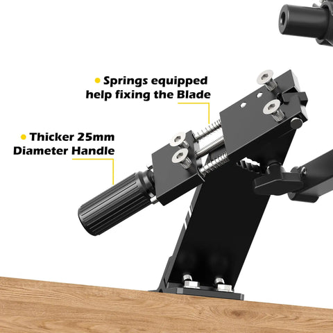 Solid Lawn Mower Blade Sharpener Jig With Adjustable 15 To 45 Degree Angles For Straight Mulching And High Lift Blades Fits All Standard Widths Keeps Your Push Mower Running Sweet And Cuts Grass Like Butter All Year Round