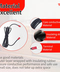 Upgrade Your Vinyl Setup With This Six Foot Ground Wire For Magnetic Cartridge Turntables with durable spade lugs and quality materials.