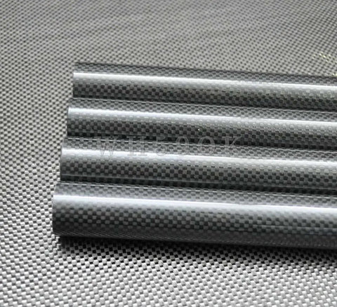 Ultra Lightweight 3K Gloss Carbon Fiber Wing Spar Tube 19mm Outer Inner Diameters 15mm 16mm And 17mm 1m Length For UAVs And RC Planes