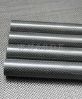 Glossy 3K carbon fiber wing spar tubing, 19mm OD, 15/16/17mm ID options, aircraft grade for UAV and RC planes, 1 meter long.