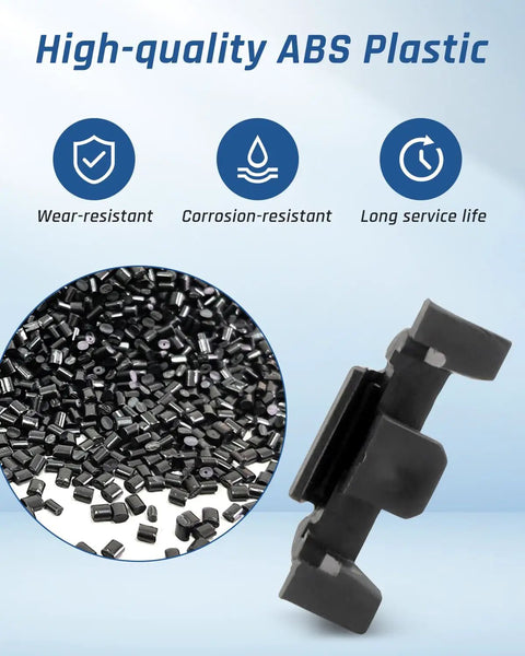 High-quality ABS plastic material used in 12 Pcs Headlight Trim Ring Clips for Mini Cooper R55 R56 R57 R58 R59 R60 F56 F60.