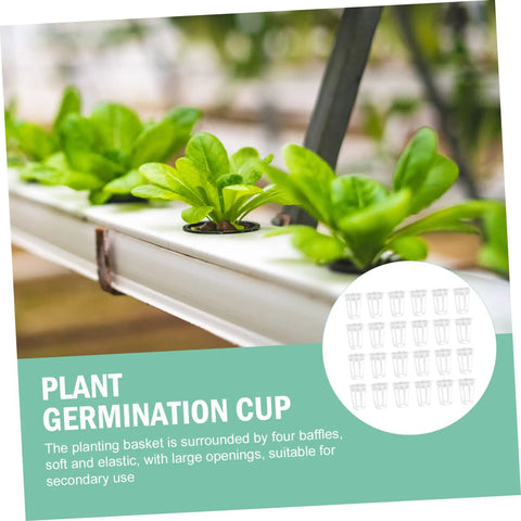 200 Piece Hydroponic Growth Kit For Easy Garden Veggies With Lightweight Breathable Plant Cups And Growth Baskets Ideal For Hydroponic Vegetables Drought Resistant Plant Maintenance And Home Setup, plant germination cup