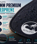 4mm Neoprene Waterproof Changing Mat 36x30 Inch Portable Wetsuit Changing Pad With Mesh Storage Bag For Beach Camping Van Life And Travel Quick Dry Outdoor Mat with water droplets