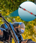 Motorcycle headlight with inset detail of 120 Pcs Solder Seal Wire Connectors Kit For 22 18 AWG Heat Shrink Waterproof Butt Connectors