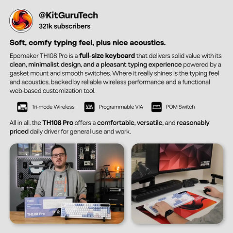 Full Size Mechanical Keyboard With Smart Screen And Media Knob For Rgb Backlit Gaming Setups Featuring Tight Switches And Streamer Ready Layout To Totally Level Up Your Ultimate Desk Setup, shown in use with sleek design and RGB backlighting.