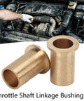 2 Pack Beefed Up Brass Rustproof Self Lubricating Throttle Shaft Linkage Bushings for 12V Diesel Engines 1989 1998 Crank Throttle Shaft Bushings For Industrial Equipment brass bushings on diesel engine