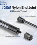 Ford Explorer Front Hood Struts Gas Springs Lift Supports Replacement 4142 SG404025 with 10MM nylon end joint and M6 thread