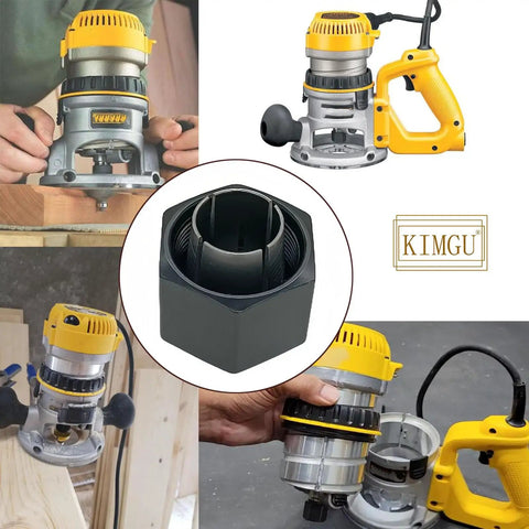 Half Inch Router Collet Chuck And Nut Replacement Self Releasing Design Fits Most Popular Routers Two Pack Accessory for workshop use