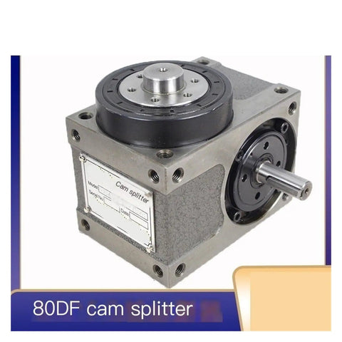 Heavy Duty Cam Indexer Flange Mounted Rotary Table For Industrial Automation Compact 80DF Series with solid metal construction.