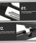 Pro Grade Bike Needle Driver Hydraulic Hose Fitting Insert Tool For Brake Systems with detachable stainless steel thimble