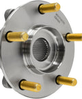 Front view of Wheel Bearing And Hub Assembly P590493 OE Compatible For Mazda CX-5 CX-6 2013-2023 With ABS Sensors
