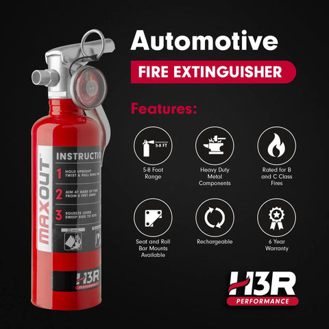Hella Compact One Pound Purple K Fire Extinguisher For Cars Trucks Rv Boats And Off Road Rides Class Bc Flame Tamer Built Solid With Quick Mount Bracket Got Your Six