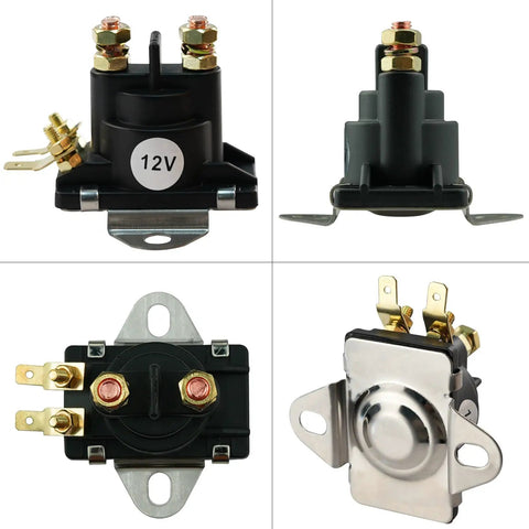 12V Starter Power Trim Solenoid Tilt Trim Solenoid For Outboard Motors 35 HP To 275 HP Compatible With Mercury Mariner MerCruiser