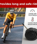 27.5 Inch Bike Inner Tubes Fit 2.1 To 2.35 Width With 48mm Presta Valve For MTB Road Hybrid Bikes Pack Of 2 Durable Tubes