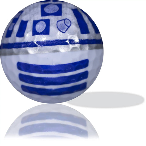 Space Wars Golf Ball And Tee Set Three Pack With Twenty Printed Tees Death Star BB 8 R2 D2 Designs Tournament Quality 352