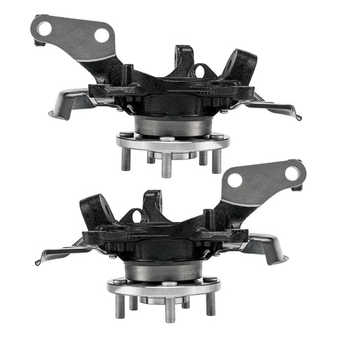 Front Steering Knuckle And Wheel Bearing Hub Assembly For Toyota Camry 1997 To 2001, Front Passenger And Driver Sides, 2 Pack Replacement Replaces 698472 698473