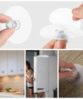 4 Pack Clear Acrylic Diamond Cabinet Knob Pulls No Drill Self Adhesive Stick On Handles For Kitchen Cupboards Wardrobe Dresser Furniture Doors Crystal Clear Crystal Look, 60mm