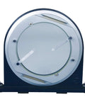 Dead Nuts Accurate Slick Rotary Table For Horizontal Profile Projector Setups Featuring Smooth 360 Degree Indexing and Rock Solid Build for Heavy Duty Machine Shop Grind and Daily Use, front view.