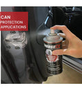 Lithium Thickened Light Duty Grease For Doors And Hinges Tracks Bicycles Trailers And More Non Staining EP Lubricant spray can in use