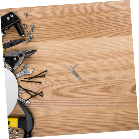 Dang Solid Stainless Steel Indexing Plunger Pin And Spring Loaded Safety Pin For Tough Mechanical Jobs With Straight Up Grip on wooden surface among tools.
