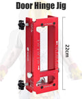 Door Hinge Jig Adjustable Mortise Jig Fits Door Hinges From Two Point Five To Five Inches Long And Various Thicknesses