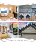 Bathroom, kitchen, garage, and laundry room showing versatile 4 Inch External Extractor Wall Vent With Cushioned Non Return Flap